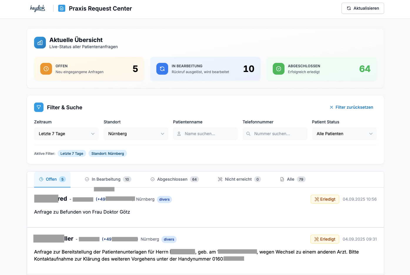 Praxis Request Center